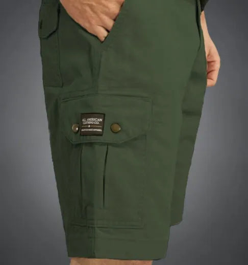 SECONDS - SECAASCRG - Men's Cargo Shorts - Made in USA All American Clothing Co.