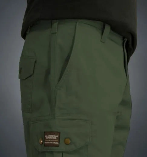 SECONDS - SECAASCRG - Men's Cargo Shorts - Made in USA All American Clothing Co.
