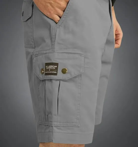 SECONDS - SECAASCRG - Men's Cargo Shorts - Made in USA All American Clothing Co.