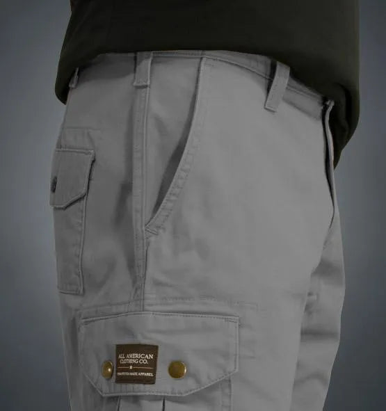 SECONDS - SECAASCRG - Men's Cargo Shorts - Made in USA All American Clothing Co.