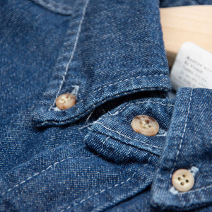 Short Sleeve Denim Shirt Union Line