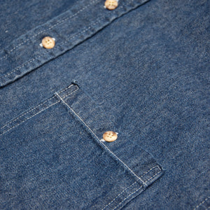 Short Sleeve Denim Shirt Union Line