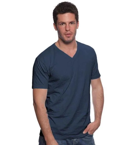 Short Sleeve V-Neck T-Shirt Royal Apparel