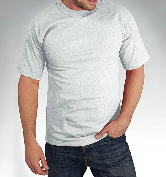 Standard Colored Heavyweight 100% Cotton T-Shirt - Made in USA Bayside