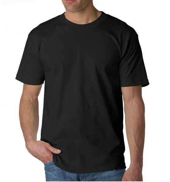 Kirkland Men's Crew Neck 100% Combed Heavyweight T-Shirts Cotton Pack of 6,  Black, Small : : Clothing, Shoes & Accessories