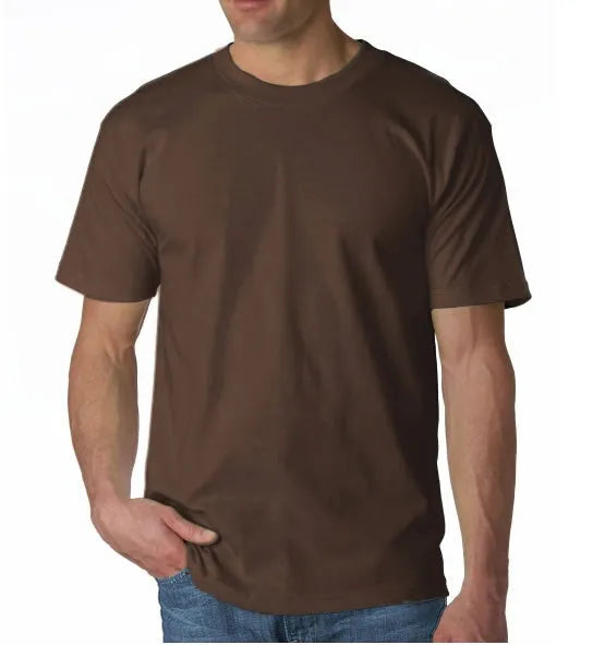Standard Colored Heavyweight 100% Cotton T-Shirt - Made in USA Bayside