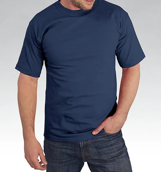 Standard Colored Heavyweight 100% Cotton T-Shirt - Made in USA Bayside