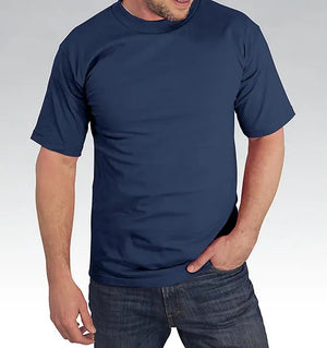 Standard Colored Heavyweight 100% Cotton T-Shirt - Made in USA Bayside
