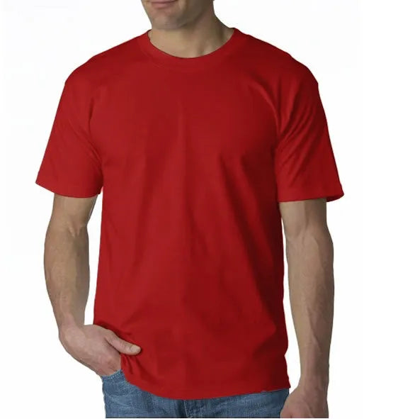Standard Colored Heavyweight 100% Cotton T-Shirt - Made in USA Bayside
