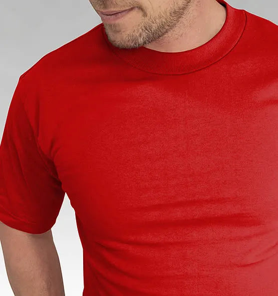 Standard Colored Heavyweight 100% Cotton T-Shirt - Made in USA Bayside