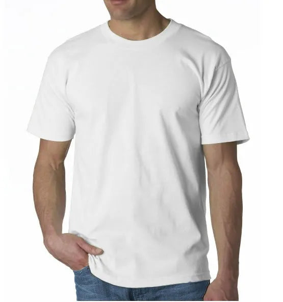 Standard Colored Heavyweight 100% Cotton T-Shirt - Made in USA Bayside