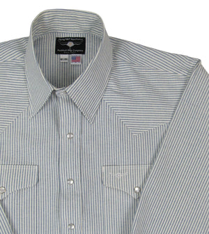 Stockman Stripe Long Sleeve Snap-up Shirt Ruddock