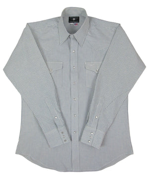 Stockman Stripe Long Sleeve Snap-up Shirt Ruddock