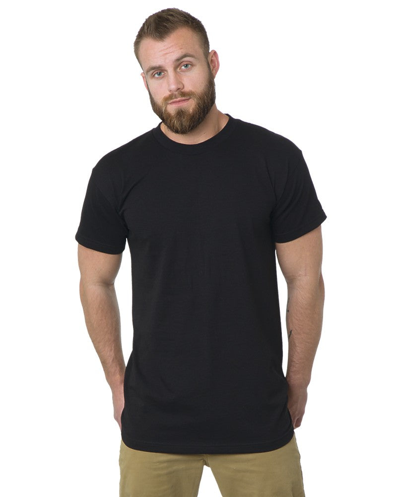 page-1-1 Bayside BA5200 Tall 6.1 oz., Short Sleeve T-Shirt - Black - 3XT