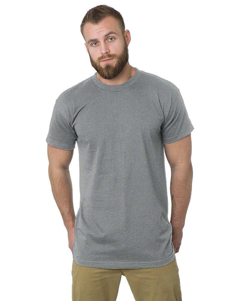 Tall Heavyweight 100% Cotton T-Shirts - Made in USA Bayside