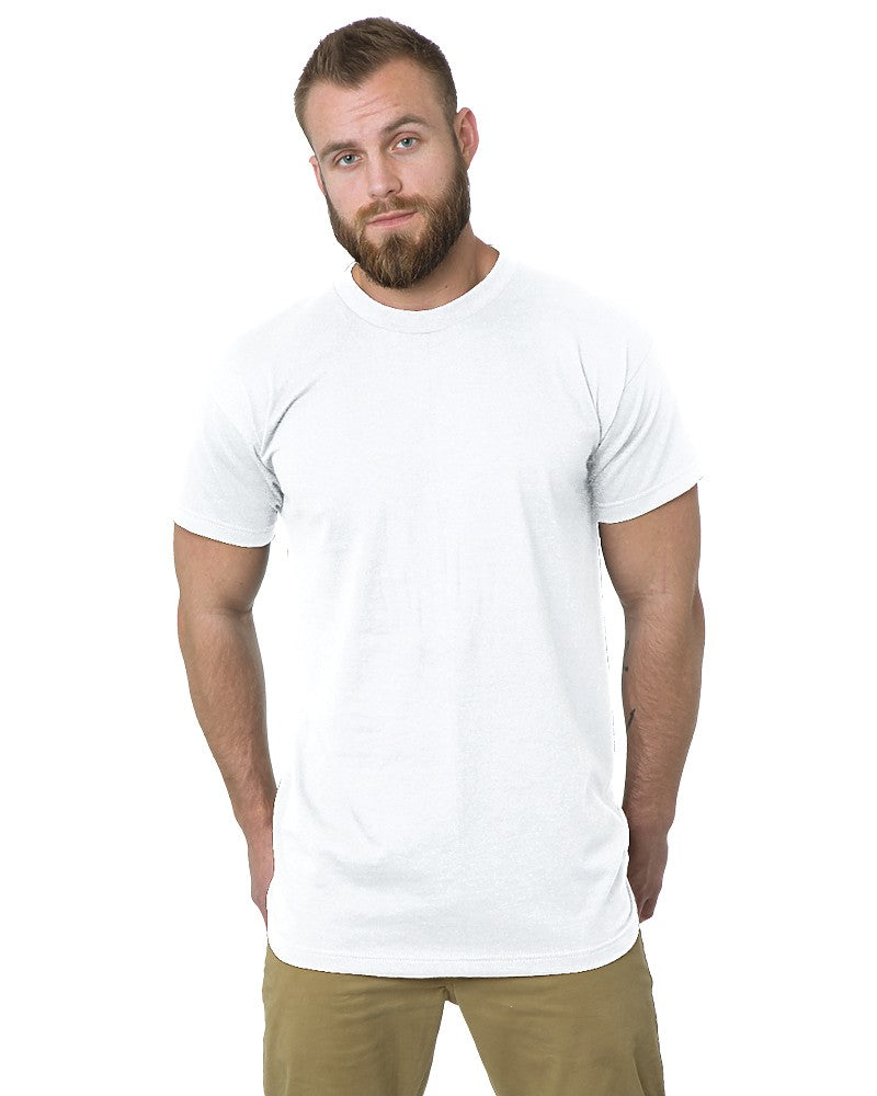 Tall Heavyweight 100% Cotton T-Shirts - Made in USA Bayside