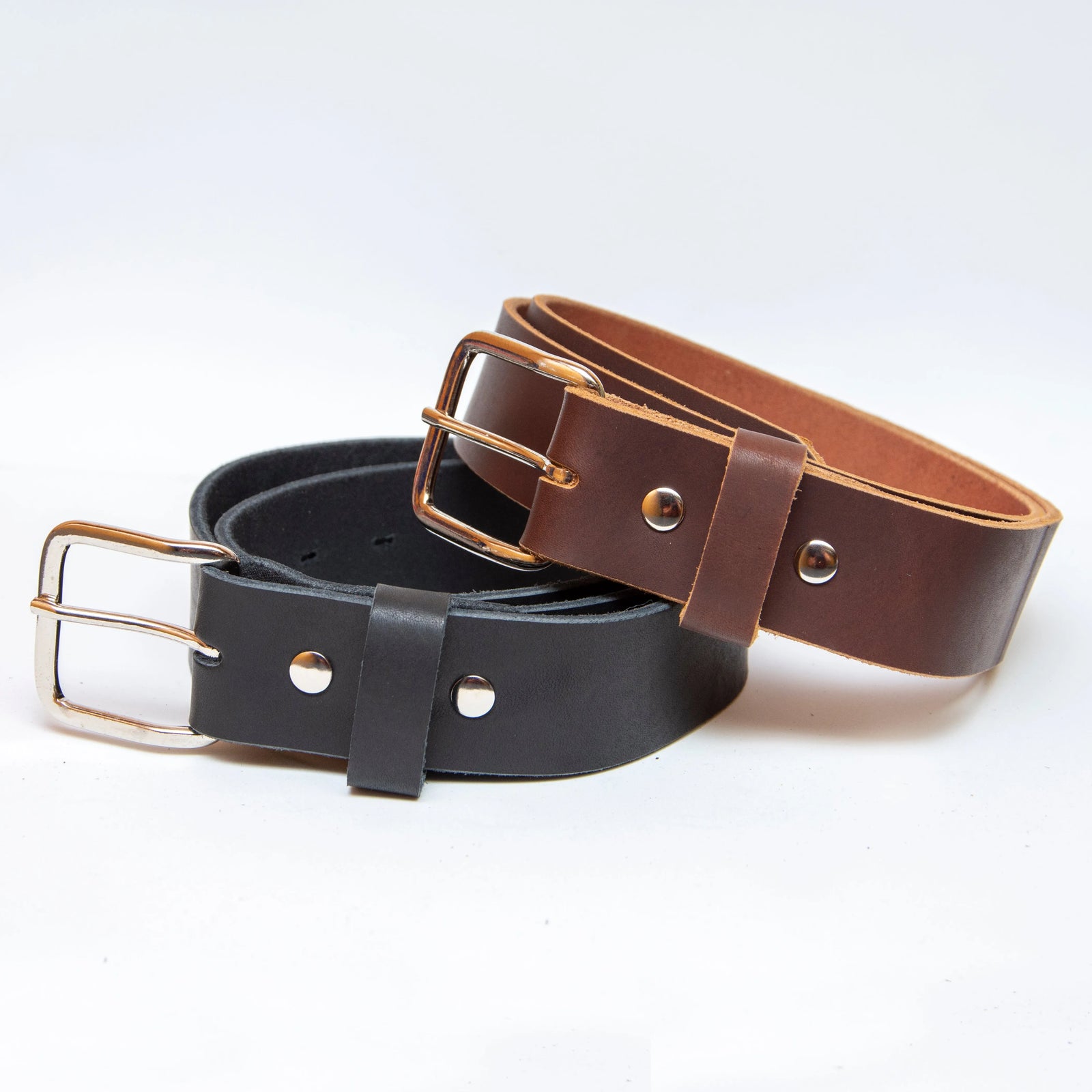 The Journeyman Leather Belt All American Clothing Co