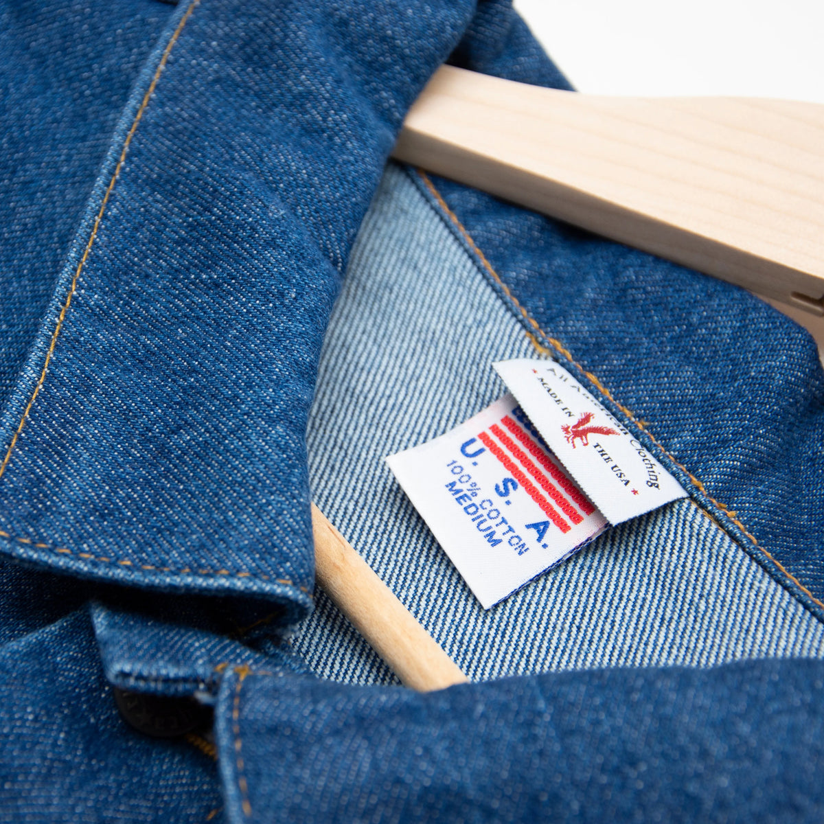 Quality Made in USA Denim Jackets - All American Clothing Co