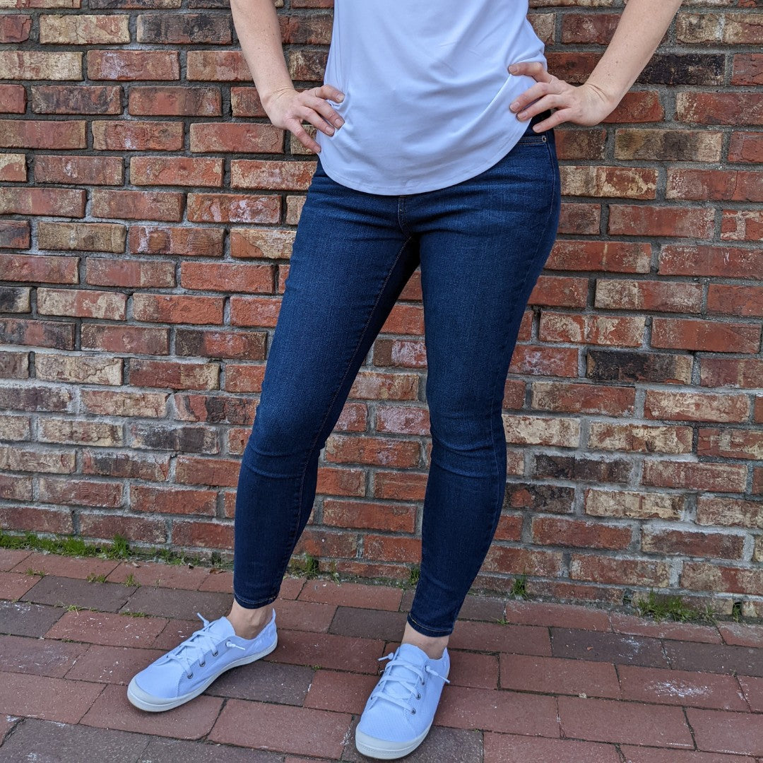 skinny stretch shirt