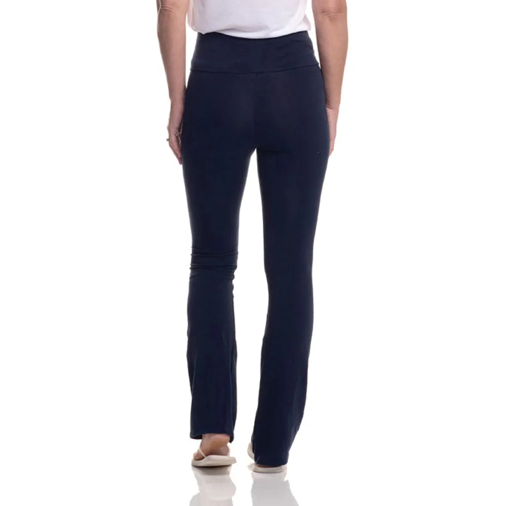 Cotton Spandex Low Rise Bootcut Flare Yoga Pants India