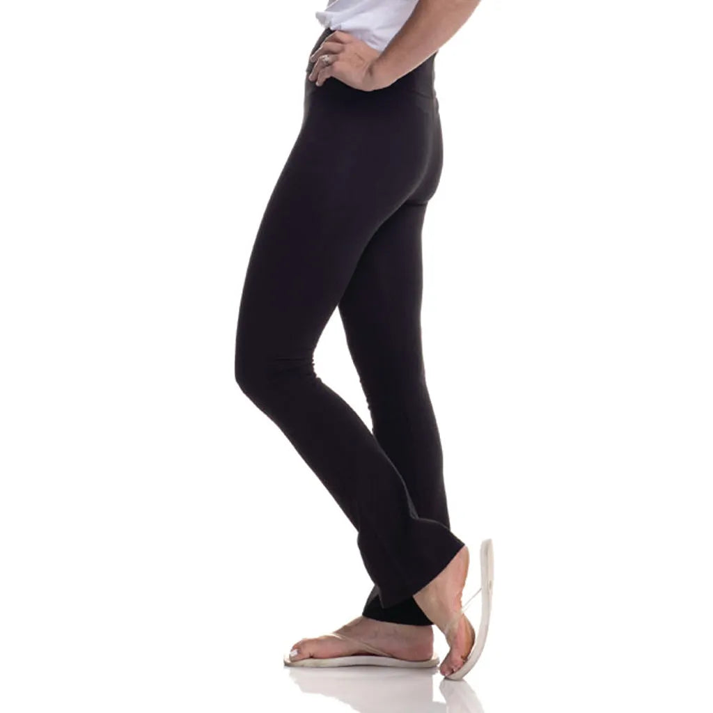 Premium Cotton Spandex Yoga Pants For Women S / Navy Premium Cotton Spandex Yoga Pants For Women S / Navy